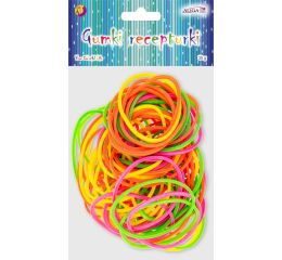 Gumové kroužky mix neonových barev 30 g