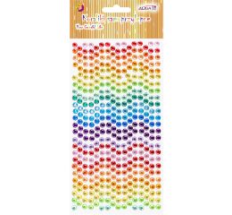 Kamínky samolepící barevné na blistru