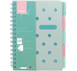 Spirálový blok A4 Street Pad Green