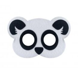 Párty maska filcová PANDA