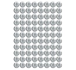 BREWIS kaminky DS31 88ks stříbrné /10/