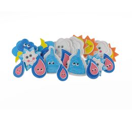 BREWIS samolepka PVC34 50ks Počasí