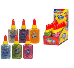 Colorino lepidlo s brokátem v tubě - hrubé