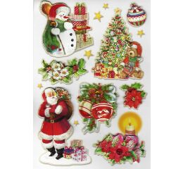 BREWIS samolepka CLX21 Vánoční 3D