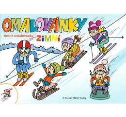 Omalovánky A5 LUX Zimní