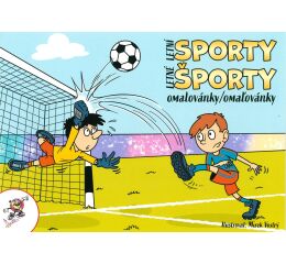 Omalovánky A5 LUX Sporty