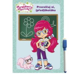 Stíratelný sešit - Procvičuj si (před)školáku - Strawberry