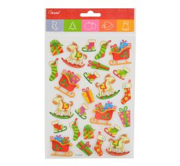 Samolepky s brokátem