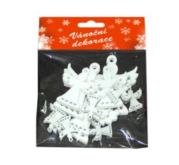 Vánoční dekorace k zavěšení ze dřeva - Anděl