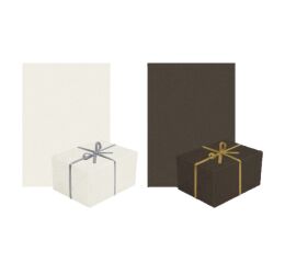 Papír 0,7x3m Unicolor Black White  /50/