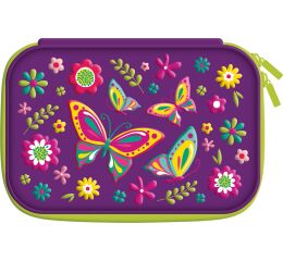 Penál 1 zip 3D Clover - prázdný