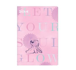 Sešit A5 60 listů Stitch pastel linka