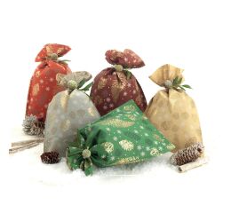 Vánoční sáček Twinkle Pieno 16 x 25 cm