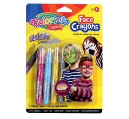 Colorino tužky na obličej - metalické 5 barev