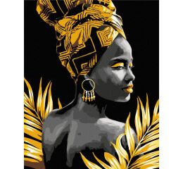 Plátno malířské - malování podle čísel Zlatá Muza