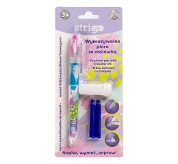 Gumovací pero na bombičky Strigo - růžové