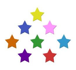 Pěnové hvězdy PVX12 8ks