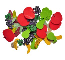 Pěnová samolepka PVC 26 ovoce