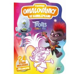 Tvarované omalovánky A4 Trolové