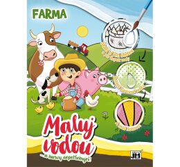Omalovánky A4 vodové Farma