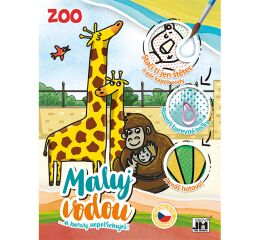 Omalovánky A4 vodové ZOO
