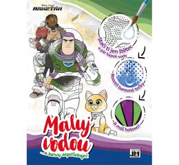 Omalovánky A4 vodové Rakeťák