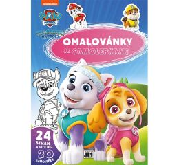 Omalovánky A4 se samolepkami - Tlapková patrola 3589-1