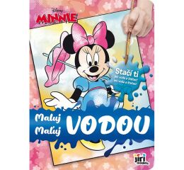 Omalovánky A4 maluj vodou Minnie