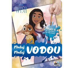 Omalovánky A4 maluj vodou Přání