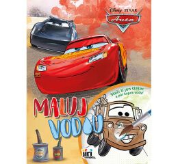 Omalovánky A4 vodové Auta