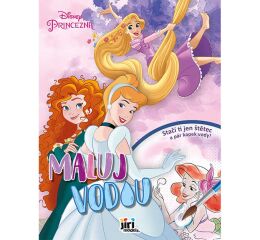 Omalovánky A4 vodové Disney Princezny