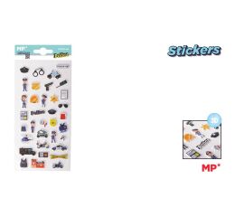 Samolepky 3D - Policie