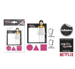 Lepící bloček NETFLIX - Squid Game (Hra na Oliheň)