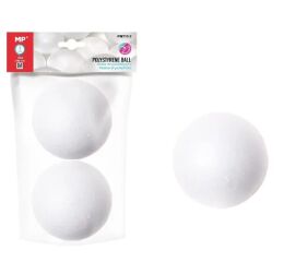 Polystyrénové koule 8 cm 2 ks
