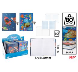 Památník se zámkem zvířátka 80 l Kluci mix