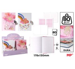 Památník se zámkem zvířátka 80 l Rainbow