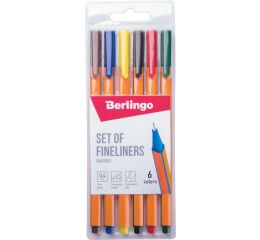 Sada popisovačů BERLINGO 6 barev