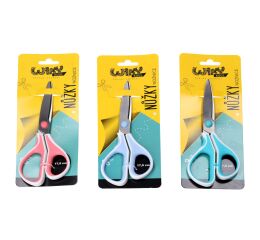 Nůžky s barevnou rukojetí 17 cm