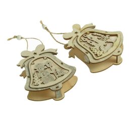 Vánoční dekorace - LED zvoneček