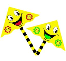 Létající drak 65 x 35 cm Smajlík