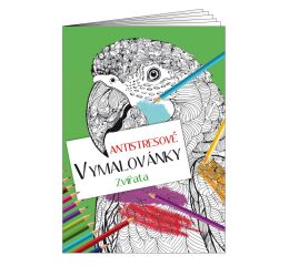 Omalovánky A4 antistresové mix