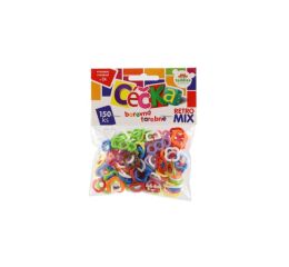 Céčka barevná retro mix 150 ks v sáčku