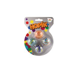 Hopík 4 cm 4 ks na blistru - mramorovaný