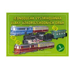 Vystřihovánky ZI Vlaky úzkorozch.drah