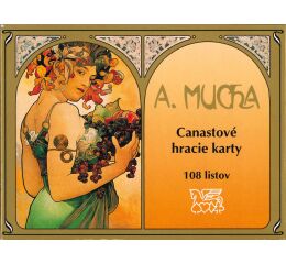Karty CANASTA papír - MUCHA