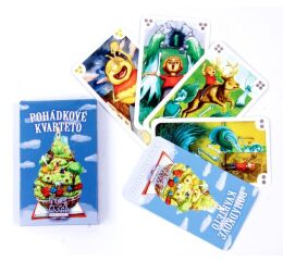 Karty Kvarteto Pohádkové 2106 v plastové krabičce