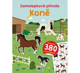 Samolepková příroda - Koně