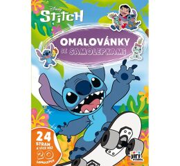 Omalovánky A4 se samolepkami - Lilo a Stitch 4229-5