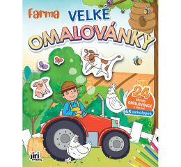 Omalovánky velké Farma 4283-7