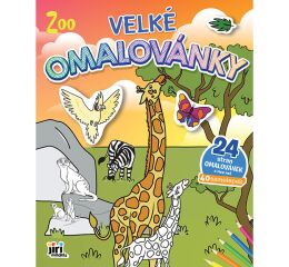 Omalovánky velké ZOO 4284-4